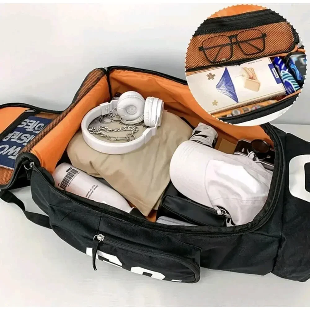 Large Sport Gym Bag Men Fitness Travel Backpack Large Waterproof Skate Shoes Bag
